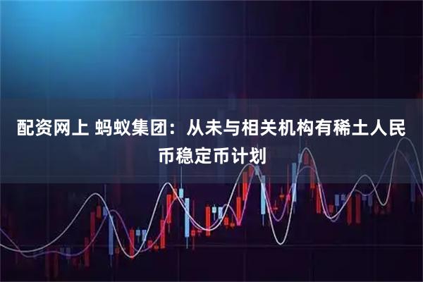 配资网上 蚂蚁集团：从未与相关机构有稀土人民币稳定币计划